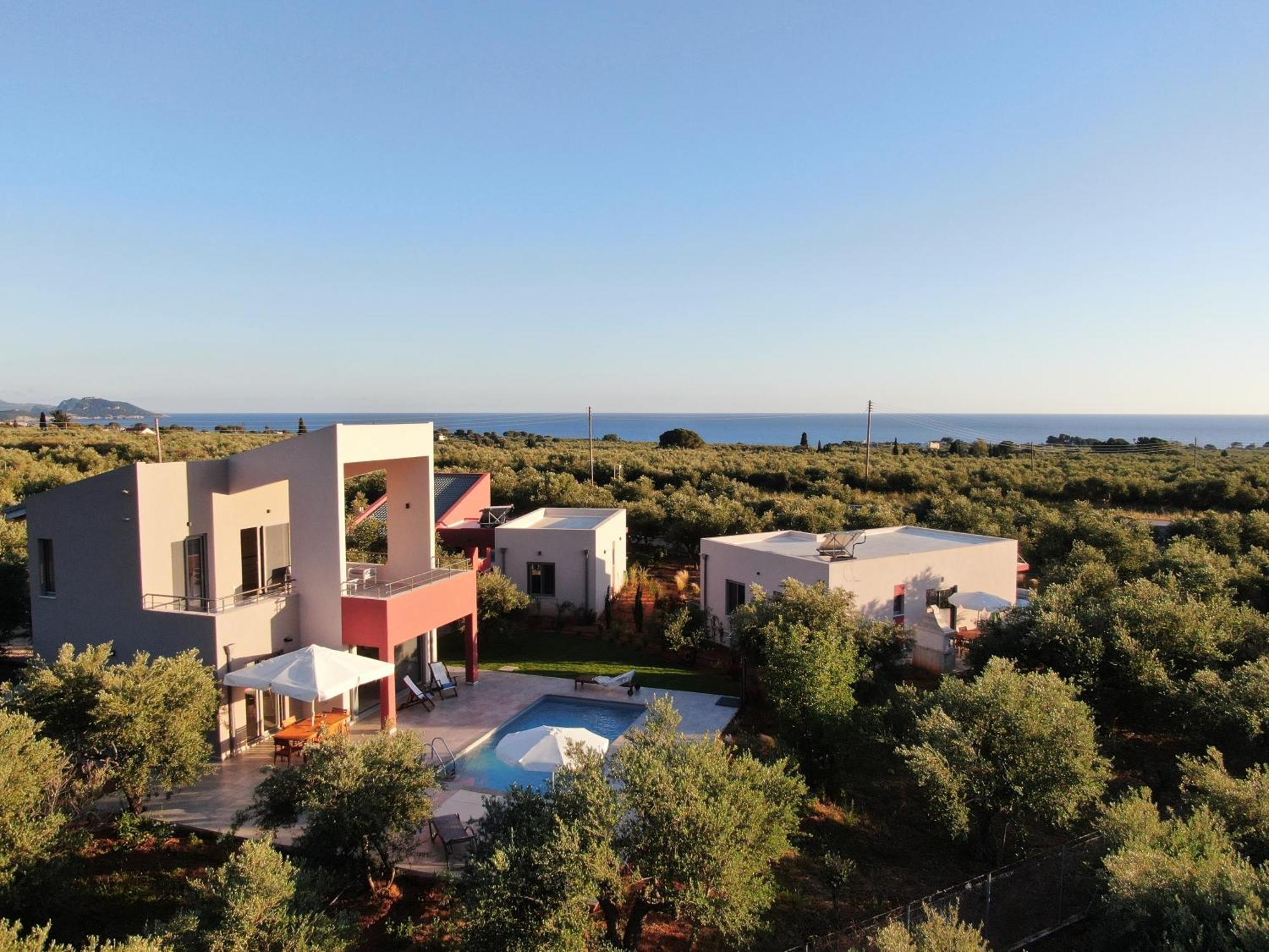 Olive Garden Villas Costa Navarino Kültér fotó